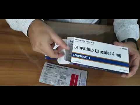 Видео о препарате Ленватиниб Ленвакаст (Lenvakast 4) :: Ленвима аналог капсулы 4мг №30