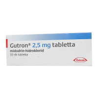 Фото Гутрон (Мидодрин, Gutron) таблетки 2,5 мг №50