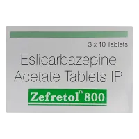 Фото Эсликарбазепин Эксалиеф :: Zefretol 800 мг таблетки №30