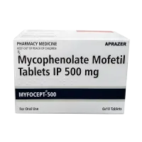 Фото Микофенолата мофетил (Myfocept-500) таблетки 500мг №60