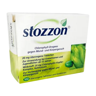 Стоззон Stozzon хлорофилл таблетки №100