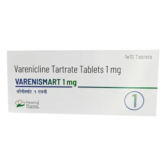 Чампикс (Варениклин) аналог Varenismart таблетки 1мг №10