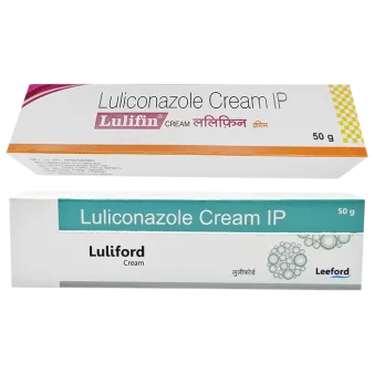 Люликоназол (Луликоназол) :: Lulifin, Luliford крем 1% туба 50г