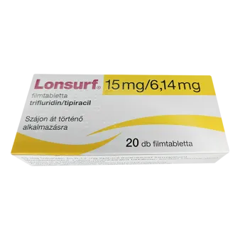 Лонсурф (Lonsurf) 15мг/6,14мг таблетки №20