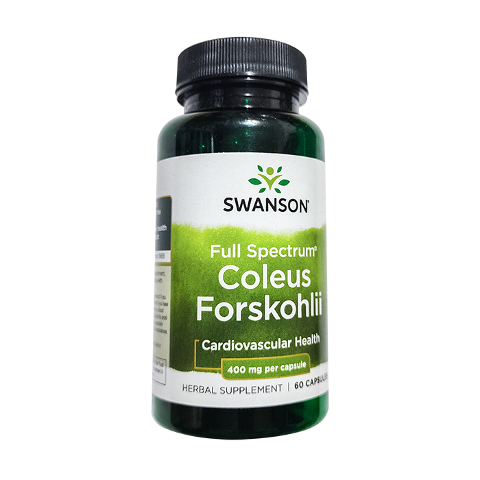 Форсколин (Forskolin) Swanson США 400мг капс. №60