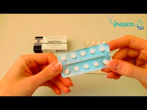 Видео о препарате Индопрес таблетки 2,5мг N30